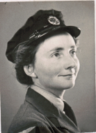 Eileen in WAAF uniform, August 1944