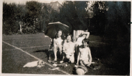 Sybil, Margaret Jones, Eileen at Conway Road