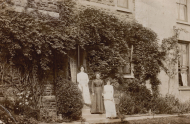 Birthday postcard to Dr James Mullin in Cannes, 22 Feb 1911. Gladys Mullin, Anne Mullin