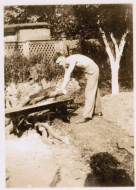 Jim, in the garden, July 1932